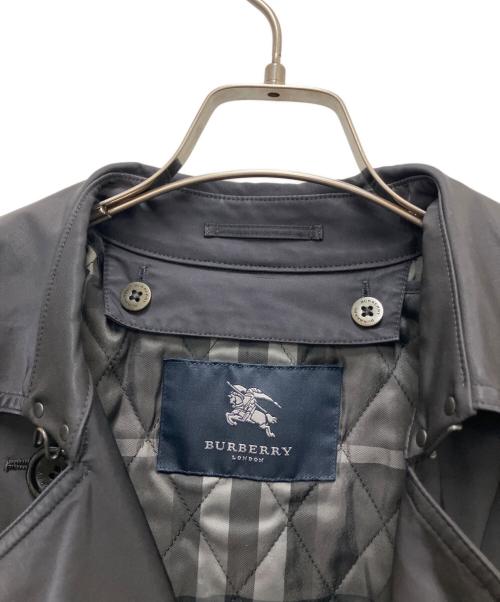 BURBERRY LONDON（バーバリーロンドン）BURBERRY LONDON (バーバリーロンドン) トレンチコート ブラック サイズ:SIZE Lの古着・服飾アイテム
