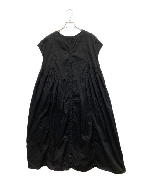 KAGURE（カグレ）KAGURE (カグレ) 2WAYノースリギャザーワンピース ブラック サイズ:FREEの古着・服飾アイテム