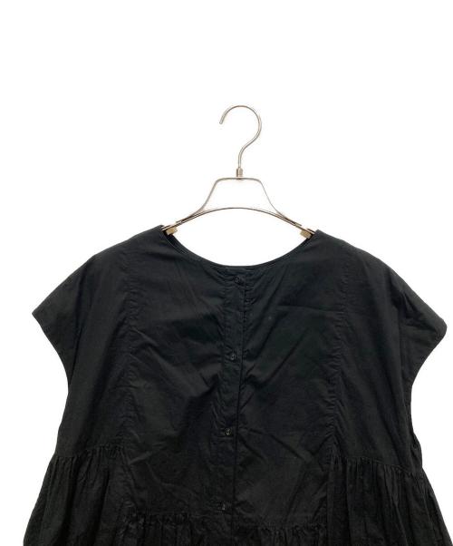 KAGURE（カグレ）KAGURE (カグレ) 2WAYノースリギャザーワンピース ブラック サイズ:FREEの古着・服飾アイテム