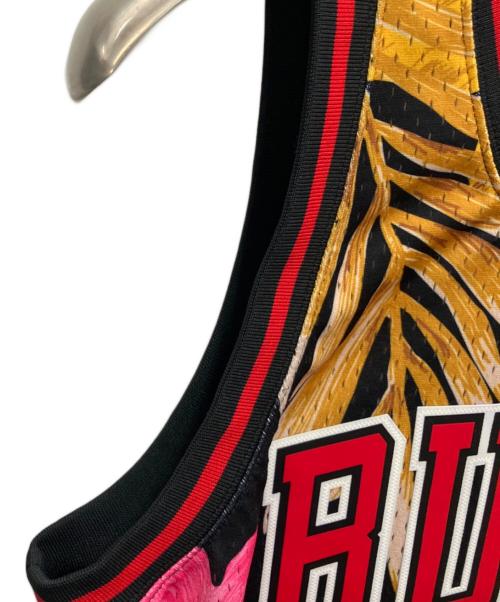 MITCHELL & NESS（ミッチェルアンドネス）MITCHELL & NESS (ミッチェルアンドネス) バスケシャツ ブラック サイズ:SIZE Lの古着・服飾アイテム