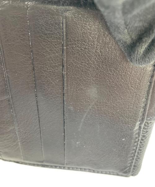 CHANEL（シャネル）CHANEL (シャネル) 2つ折り財布　キャビアスキン　 ブラックの古着・服飾アイテム