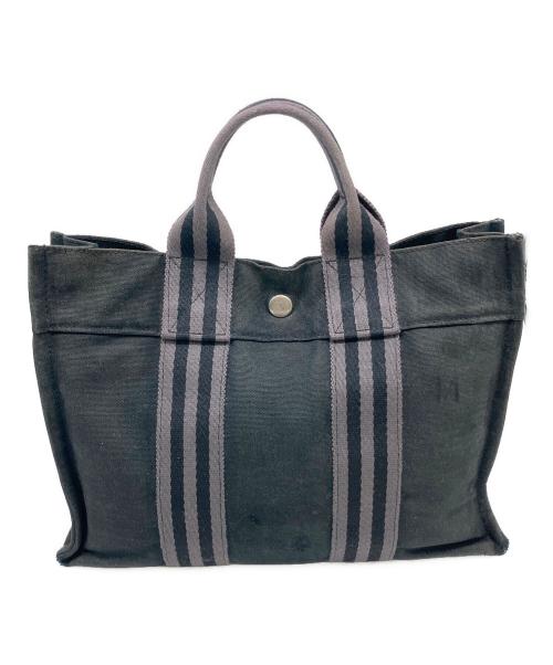 HERMES（エルメス）HERMES (エルメス) ハンドバッグ　フールトゥPM グレー サイズ:PMの古着・服飾アイテム
