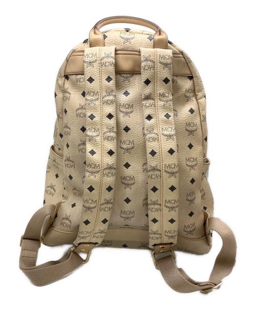 MCM（エムシーエム）MCM (エムシーエム) リュック　STARS STADS ベージュの古着・服飾アイテム