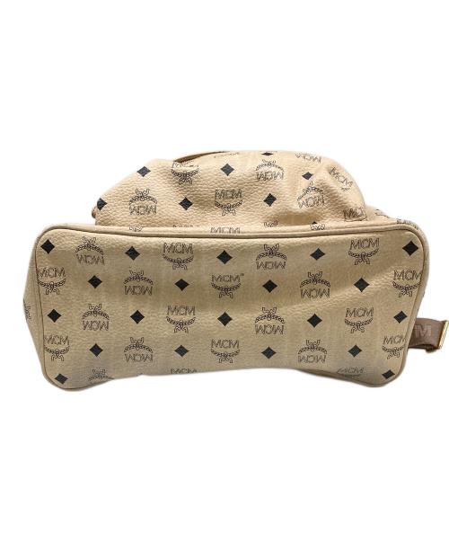 MCM（エムシーエム）MCM (エムシーエム) リュック　STARS STADS ベージュの古着・服飾アイテム
