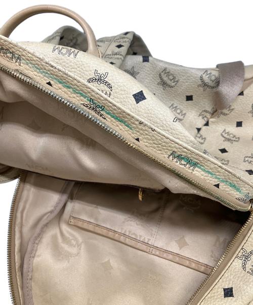 MCM（エムシーエム）MCM (エムシーエム) リュック　STARS STADS ベージュの古着・服飾アイテム