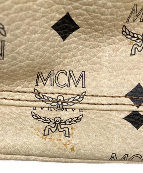 MCM（エムシーエム）MCM (エムシーエム) リュック　STARS STADS ベージュの古着・服飾アイテム