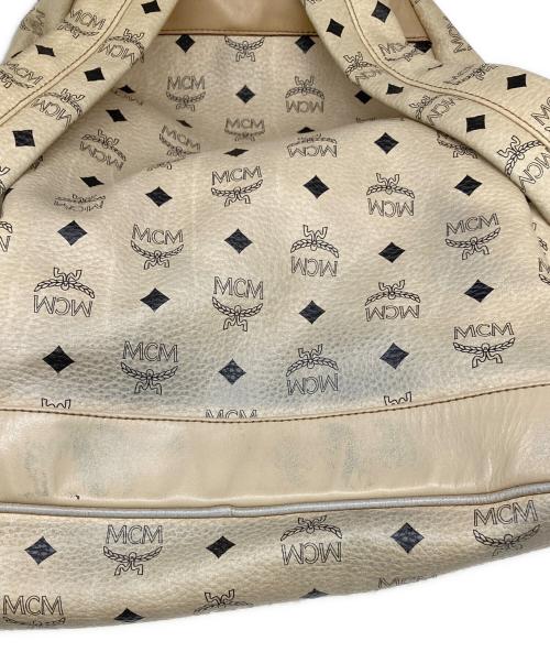 MCM（エムシーエム）MCM (エムシーエム) リュック　STARS STADS ベージュの古着・服飾アイテム