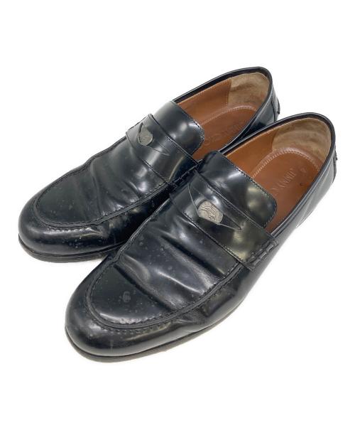 JIMMY CHOO（ジミーチュウ）JIMMY CHOO (ジミーチュウ) ローファー ブラック サイズ:SIZE 26.5cmの古着・服飾アイテム