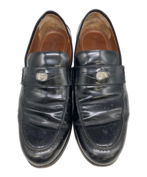JIMMY CHOO（ジミーチュウ）JIMMY CHOO (ジミーチュウ) ローファー ブラック サイズ:SIZE 26.5cmの古着・服飾アイテム