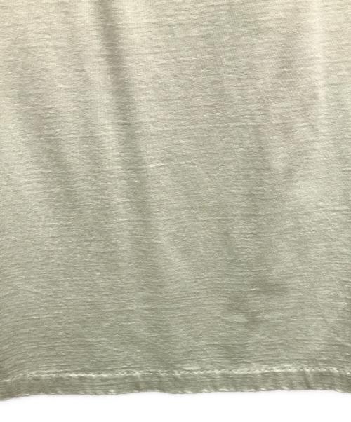 AURALEE（オーラリー）AURALEE (オーラリー) COTTON SLUB RAYON PLAITING SKIRT 黄緑 サイズ:SIZE 0の古着・服飾アイテム