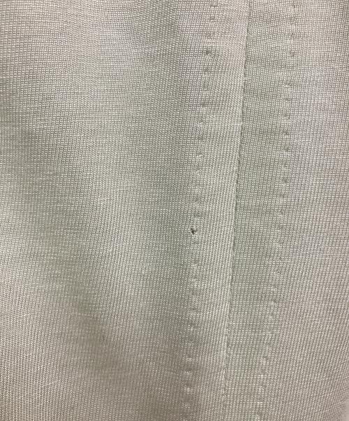 AURALEE（オーラリー）AURALEE (オーラリー) COTTON SLUB RAYON PLAITING SKIRT 黄緑 サイズ:SIZE 0の古着・服飾アイテム