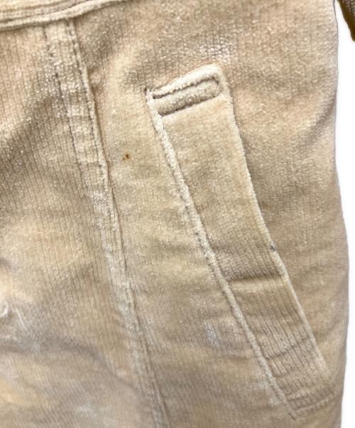 BURBERRY BLUE LABEL（バーバリーロンドンブルーレーベル）BURBERRY BLUE LABEL (バーバリーロンドンブルーレーベル) コーデュロイロングコート ベージュ サイズ:SIZE 40の古着・服飾アイテム