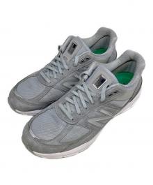 NEW BALANCE（ニューバランス）の古着「990v5 ローカットスニーカー」｜ライトグレー