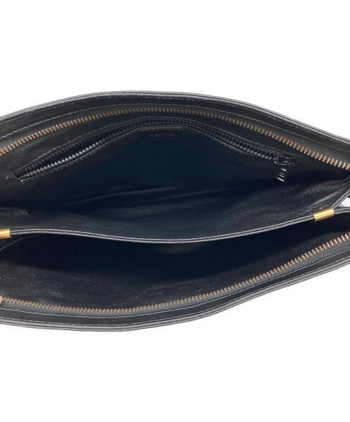 CELINE（セリーヌ）CELINE (セリーヌ) クラッチバッグ ブラックの古着・服飾アイテム