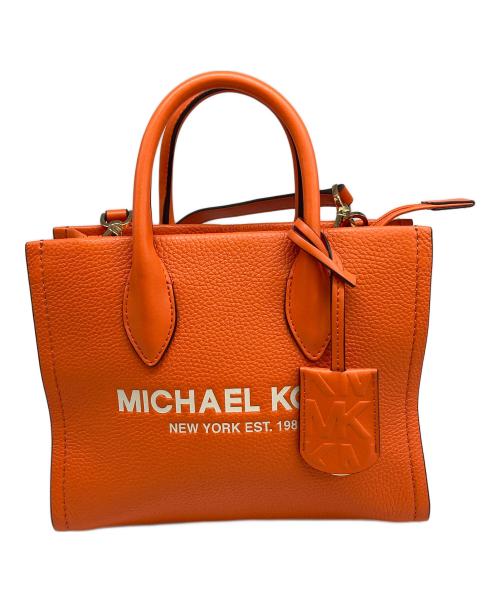 MICHAEL KORS（マイケル・コース）MICHAEL KORS (マイケルコース) 2WAYショルダーバッグ オレンジの古着・服飾アイテム