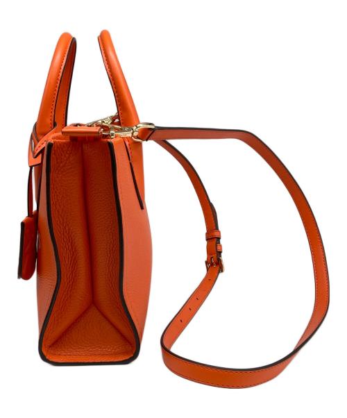 MICHAEL KORS（マイケル・コース）MICHAEL KORS (マイケルコース) 2WAYショルダーバッグ オレンジの古着・服飾アイテム