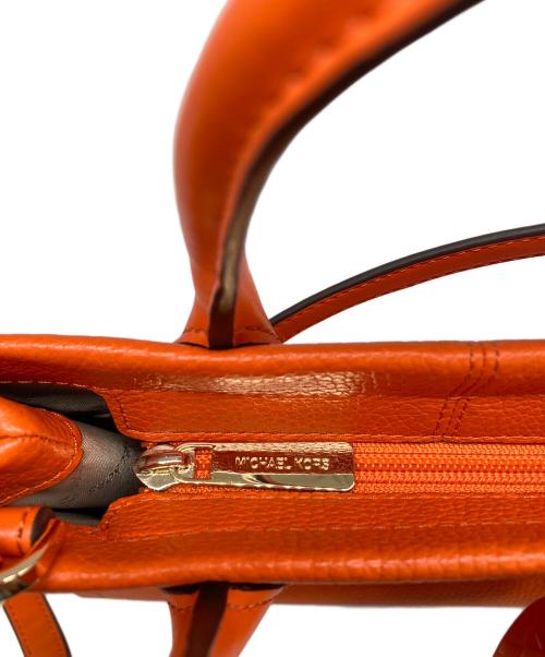 MICHAEL KORS（マイケル・コース）MICHAEL KORS (マイケルコース) 2WAYショルダーバッグ オレンジの古着・服飾アイテム