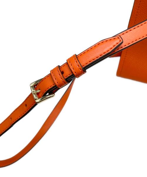 MICHAEL KORS（マイケル・コース）MICHAEL KORS (マイケルコース) 2WAYショルダーバッグ オレンジの古着・服飾アイテム