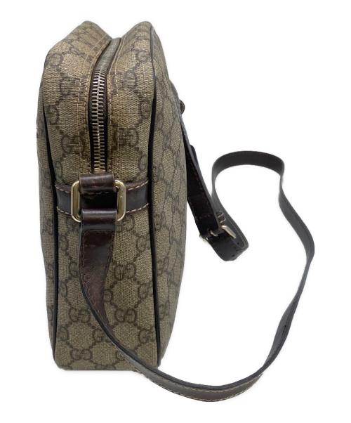 GUCCI（グッチ）GUCCI (グッチ) ショルダーバッグ　GGスプリーム ベージュの古着・服飾アイテム