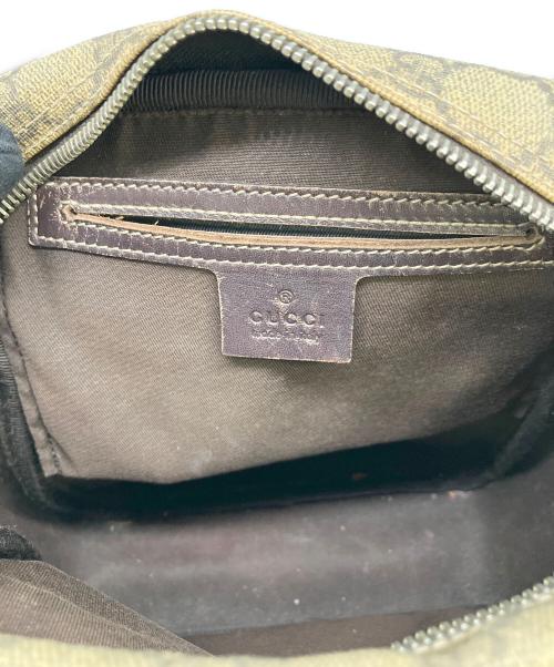GUCCI（グッチ）GUCCI (グッチ) ショルダーバッグ　GGスプリーム ベージュの古着・服飾アイテム