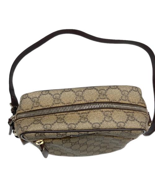 GUCCI（グッチ）GUCCI (グッチ) ショルダーバッグ　GGスプリーム ベージュの古着・服飾アイテム