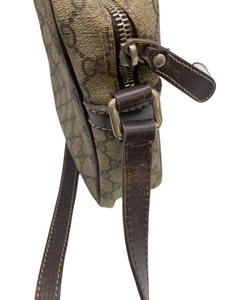 GUCCI（グッチ）GUCCI (グッチ) ショルダーバッグ　GGスプリーム ベージュの古着・服飾アイテム