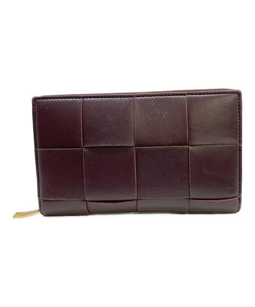 BOTTEGA VENETA（ボッテガベネタ）BOTTEGA VENETA (ボッテガベネタ) 長財布 ボルドーの古着・服飾アイテム