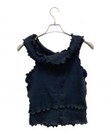 sherris（シェリス）の古着「ノースリーブカットソー」｜ブラック