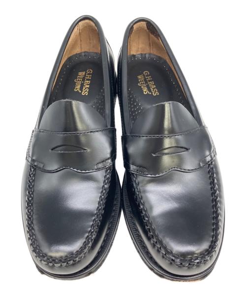 G.H.BASS（ジーエイチバス）G.H.BASS (ジーエイチバス) ローファー ブラック サイズ:SIZE 24.5cmの古着・服飾アイテム