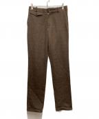 Vivienne Westwood manヴィヴィアン ウェストウッド マン）の古着「ウールチェックパンツ」｜ブラウン