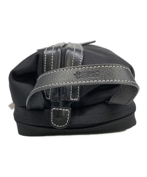 MONTBLANC（モンブラン）MONTBLANC (モンブラン) セカンドバッグ ブラックの古着・服飾アイテム