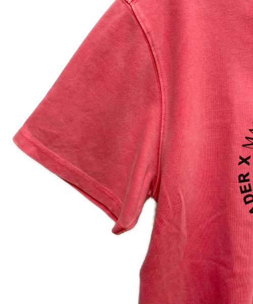 maison kitsune（メゾンキツネ）maison kitsune (メゾンキツネ) ADER error (アーダーエラー) SSスウェット ピンク サイズ:A2の古着・服飾アイテム