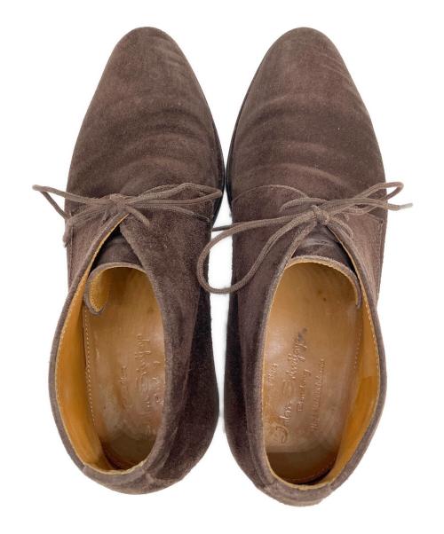 Jalan Sriwijaya（ジャランスリウァヤ）Jalan Sriwijaya (ジャランスリウァヤ) チャッカーブーツ ブラウン サイズ:SIZE 26cmの古着・服飾アイテム