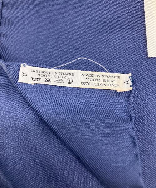 HERMES（エルメス）HERMES (エルメス) スカーフ　BRIDES DE GALA ネイビーの古着・服飾アイテム