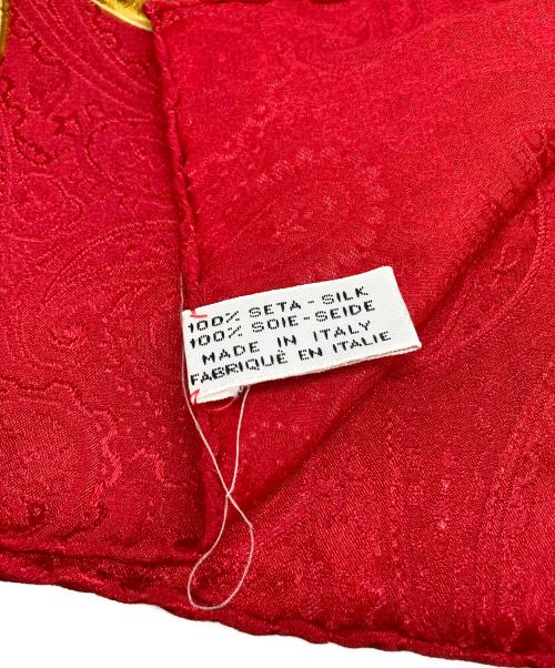 CHANEL（シャネル）CHANEL (シャネル) シルクスカーフ レッドの古着・服飾アイテム