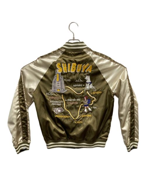 VANQUISH（ヴァンキッシュ）VANQUISH (ヴァンキッシュ) スカジャン ベージュ サイズ:SIZE Sの古着・服飾アイテム