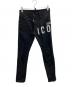 DSQUARED2（ディースクエアード）の古着「ICON SKATER JEAN(スケータージーン)」｜ブラック