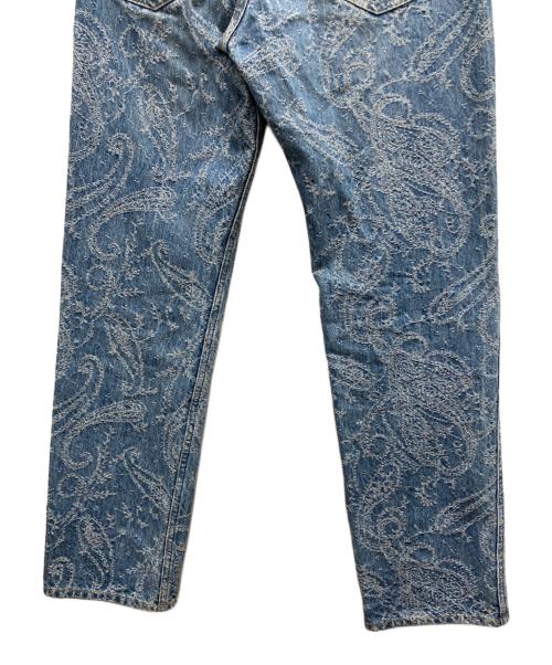 Needles（ニードルズ）Needles (ニードルズ) nubian (ヌビアン) STRAIGHT JEAN アイスブルー サイズ:Sの古着・服飾アイテム