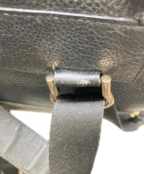 COLE HAAN（コールハーン）COLE HAAN (コールハーン) 3WAY レザーリュック ブラックの古着・服飾アイテム