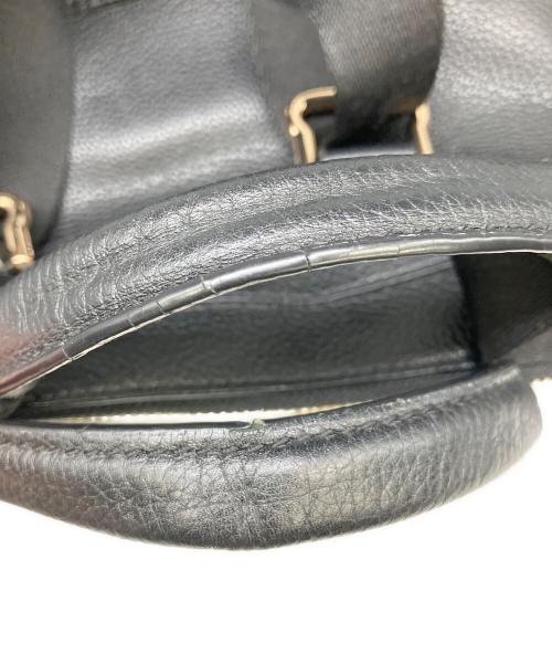 COLE HAAN（コールハーン）COLE HAAN (コールハーン) 3WAY レザーリュック ブラックの古着・服飾アイテム