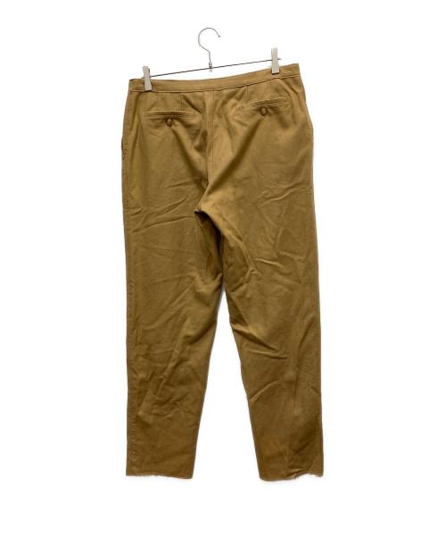 EMPORIO ARMANI（エンポリオ アルマーニ）EMPORIO ARMANI (エンポリオアルマーニ) ウールスラックスパンツ ブラウン サイズ:48の古着・服飾アイテム