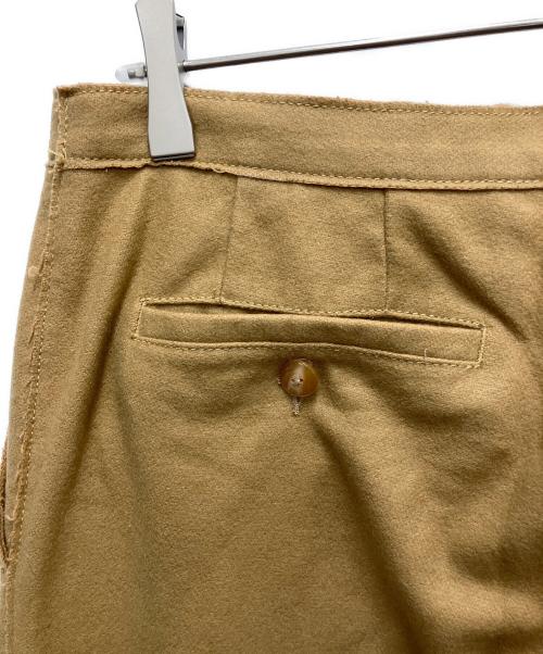 EMPORIO ARMANI（エンポリオ アルマーニ）EMPORIO ARMANI (エンポリオアルマーニ) ウールスラックスパンツ ブラウン サイズ:48の古着・服飾アイテム