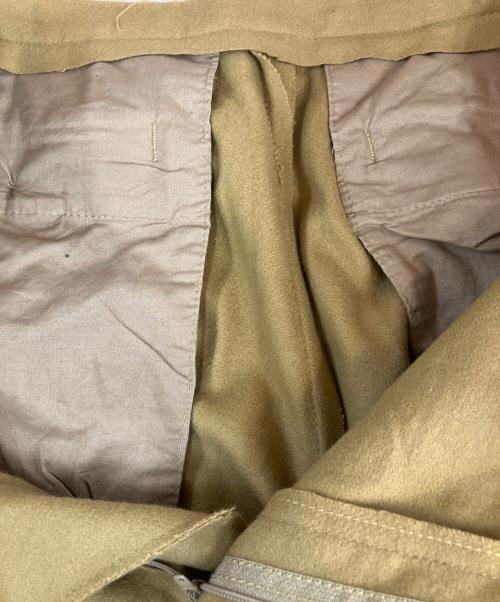 EMPORIO ARMANI（エンポリオ アルマーニ）EMPORIO ARMANI (エンポリオアルマーニ) ウールスラックスパンツ ブラウン サイズ:48の古着・服飾アイテム