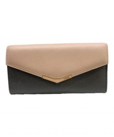 中古・古着通販】FENDI (フェンディ) トゥージュール 長財布 フラップ 