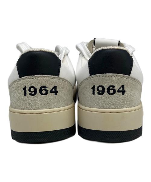 DSQUARED2（ディースクエアード）DSQUARED2 (ディースクエアード) SPIKER ロ-カットスニーカー ホワイト サイズ:SIZE40（25～25.5㎝）の古着・服飾アイテム