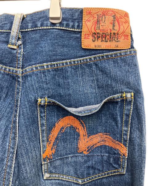 EVISU（エヴィス）EVISU (エヴィス) デニムパンツ インディゴ サイズ:W34の古着・服飾アイテム