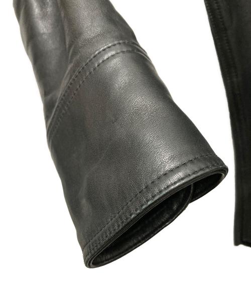 RED MOON（レッドムーン）RED MOON (レッドムーン) レザーシャツジャケット ブラック サイズ:36の古着・服飾アイテム