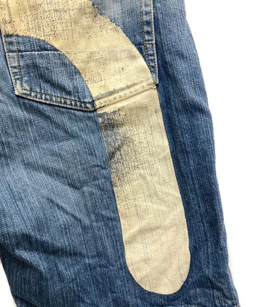 EVISU（エヴィス）EVISU (エヴィス) デニムハーフパンツ ブルー サイズ:32の古着・服飾アイテム