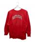Champion REVERSE WEAVE（チャンピオン リバース ウィーブ）の古着「80s トリコタグカレッジスウェット」｜レッド