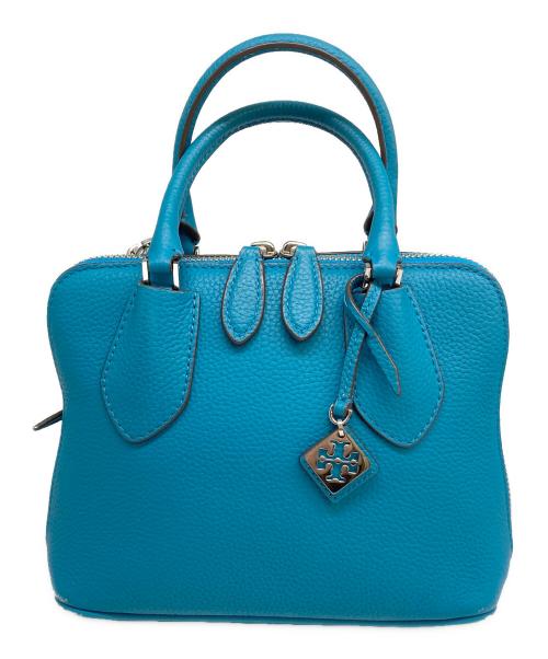 TORY BURCH（トリーバーチ）TORY BURCH (トリーバーチ) 2WAYショルダーバッグ ブルーの古着・服飾アイテム